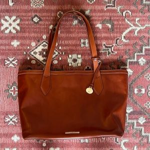 Brahmin Leather Tote Bag